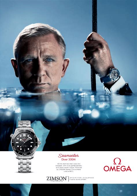 omega watch ads.